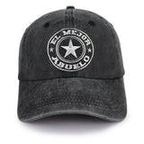 El Mejor Abuelo Hat For Men Women, Adjustable Embroidered Wash Cotton Baseball Cap