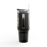 Indigenous Blue Limited Edition 40oz Tumbler – Hand-Signed Stainless Steel Mug with Certificate of Authenticity | Double-Wall Insulated, Cupholder Friendly, Only 100 Made