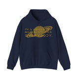 Your Fave Travel Merch | I'm A Homebody Who Ain't For Everybody ™ Unisex Hooded Sweatshirt | Sizes Up To 5X Gold