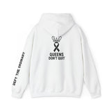 Hope Tougher Than Tumors™ Hoodie – Inspirational Cancer Awareness Sweatshirt | Gift for Survivors, Fighters & Supporters | Unisex Fit