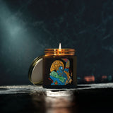 Indigenous Blue Candle – 9oz Coconut Apricot Wax withUp To  20hr Burn | Relaxing Gift for Home, Decor & Self-Care Moments