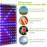@MaxGardenGalax | Full Spectrum 225 LED Grow Light Panel for Indoor Plants, Seed Starting, Succulents, Herbs, Vegetables, and Flowering Plants