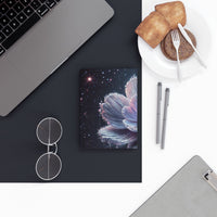 54 Mondays Project™ | @MaxGardenGalax | Cosmic Bloom Celestial Flower Hard Backed Journal | Inspiration for Dreamers (Blank) | Pluto 001