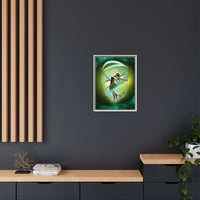 Never Contained | Framed 18x24 Canvas | Divine Feminine Air Sign Wall Art (Gemini, Libra, Aquarius) | (FSC-Certified Wood) | International Shipping Available