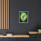Never Contained | Framed 18x24 Canvas | Divine Feminine Air Sign Wall Art (Gemini, Libra, Aquarius) | (FSC-Certified Wood) | International Shipping Available