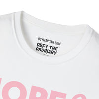 Hope & Strength Pink Ribbon T-Shirt – Breast Cancer Awareness Tee | Unisex Softstyle Shirt for Survivors, Fighters, and Supporters