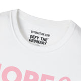 Hope & Strength Pink Ribbon T-Shirt – Breast Cancer Awareness Tee | Unisex Softstyle Shirt for Survivors, Fighters, and Supporters
