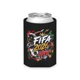 FIFA 2026 HTX Can Cooler — Soccer World Cup Drink Koozie II