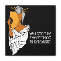 Buy Martian Merch ™ |  Fit Goddess Tribe ™ | You Can't Be Everything To Everyboday (Rada Koi) Premium Squared Gallery Wrap