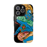 Indigenous Blue iPhone Tough Cases – Artistic Protective Covers | Fits iPhone 8 to iPhone 16 Pro Max | Licensed Design by Quuban Quinterro™