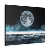 Buy Martian Merch ™ | Space City HTX MJM | Atmospheric Moon Premium Gallery Wrap (Various Sizes)