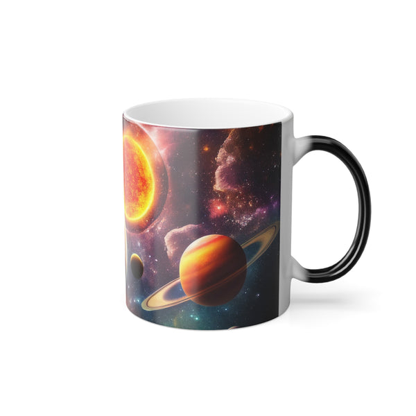 Buy Martian Merch ™ | Solar System Outer Space Galaxy 011 | 11oz Color Morphing Mug