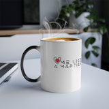 Love Me Like a Martian™ Magic Mug – 11oz Heat Reactive Coffee Cup | Logic & Love Collection