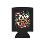 FIFA 2026 HTX Can Cooler — Soccer World Cup Drink Koozie II