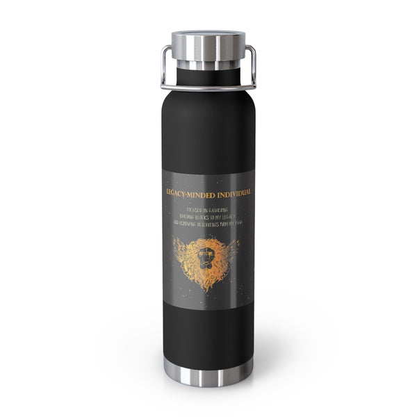 Your Fave Travel Merch | Legacy-Minded Individual ™ 22 oz Vacuum Insulated Bottle