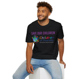 Save Our Children | Diversity Softstyle T-Shirt (Sizes S - 4XL)