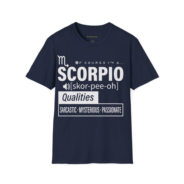Buy Martian Merch™ | Your Fave Travel Tee | Zodiac Series : Scorpio | (Various Colors) Unisex T-Shirt Sizes S - 3XL