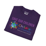 Save Our Children™ Children of Diversity Unisex T-Shirt | Diversity Awareness Tee (XS–5XL)