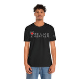 Love Me Like a Martian™ T-Shirt – Unisex Jersey Graphic Tee | Logic & Love Collection
