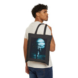 54 Mondays™ Project | Silent Giant x AstroHollow Beverly Hills Edition | Duality Tote™ | Double-Sided Cotton Canvas Art Tote | Max Fuega™