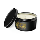 54 Mondays™ Project | Dust Settles Queens Don't™ Ambrosial Aromatherapy Tin Candle | 20-40 Hour Burn Time (Various Scents)