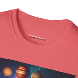 54 Mondays Project™ | @MaxGardenGalax | @BuyMartianHome Planetary Parade 01.25.25 Unisex Softstyle T-Shirt