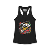 FIFA 2026 HTX Women's Racerback Tank — Slim Athletic Soccer Tank