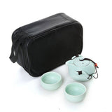 @BuyMartianHome | Ceramic Teapot and Cup Set – INS Style Tea Set with Pot and 2 or 4 Cups | Modern Ceramic Tea Kettle Set with Optional Tea Towel | For Tea Lovers