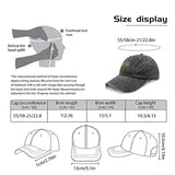 Pickleball Hat For Men Women, Adjustable Embroidered Wash Cotton Unisex Baseball Cap