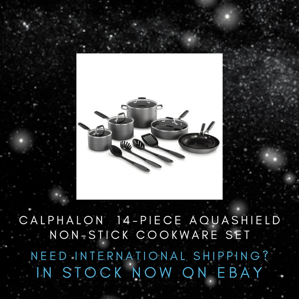 Select by Calphalon AquaShield Nonstick Cookware | 14-Piece Set | NEW IN BOX