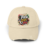 FIFA 2026 HTX Distressed Baseball Cap