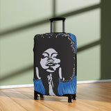 Buy Martian Merch™ | Ribbie’s Creations™ “Organic Soul” Stretch Luggage Cover | Art Travel Protector (3 Sizes)