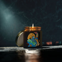 Indigenous Blue Candle – 9oz Coconut Apricot Wax withUp To  20hr Burn | Relaxing Gift for Home, Decor & Self-Care Moments