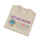 Save Our Children™ Children of Diversity Unisex T-Shirt | Diversity Awareness Tee (XS–5XL)