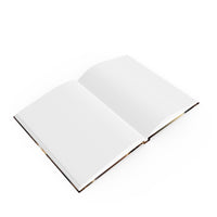 54 Mondays Project™ | @MaxGardenGalax | Cosmic Bloom Celestial Flower Hard Backed Journal | Inspiration for Dreamers (Blank) | Saturn 001