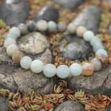 @BuyMartianJewelry New Unisex Stretch Fit Bracelet @MaxGardenGalax Natural Healing Energy | Polished Gemstone Beads | Bulk Pricing for 8mm Size (2Pc & 4 Pc)