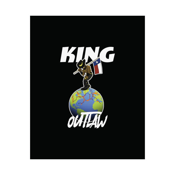 King Outlaw ™  8x10 Anime Matte Vertical Poster