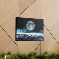 Buy Martian Merch ™ | Space City HTX MJM | Atmospheric Moon Premium Gallery Wrap (Various Sizes)