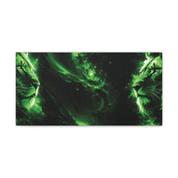 Buy Martian Merch ™ Galaxy King (Green Verde) Premium Gallery Wraps | Various Sizes