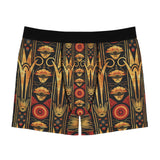 Buy Martian Merch™ | IronEagle 47 African Art Deco Men's Boxer Briefs | Sun of Mars (Red, Gold, Black)