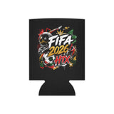 FIFA 2026 HTX Can Cooler — Soccer World Cup Drink Koozie II
