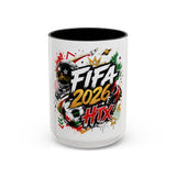 FIFA 2026 HTX Graffiti Coffee Mug — Soccer World Cup Fan Gift (11/15oz)