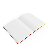 54 Mondays Project™ | @MaxGardenGalax | Cosmic Bloom Celestial Flower Hard Backed Journal | Inspiration for Dreamers (Blank) | Sun 001
