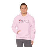 Love Me Like a Martian™ Hoodie – Unisex Heavy Blend Graphic Sweatshirt | Logic & Love Collection