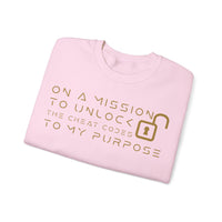 54 Mondays Project | M633™ Unlock The Cheat Codes To My Purpose Unisex Sweatshirt | Various Colors (Sizes S - 3XL)