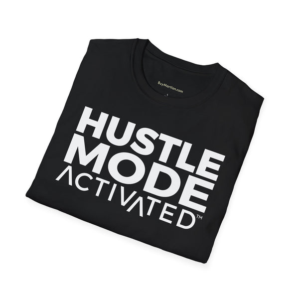 Your Fave Travel Tee | Buy Martian Merch™ Hustle Mode Activated™ Unisex Softstyle T-Shirt | (FFFFFF Version)