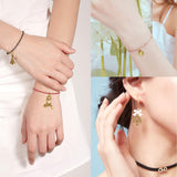 200Pcs Gold Charms Bulk Antique Gold Charms For Jewelry Making Charm Bracelet Necklace Earrings DIY Craft Making