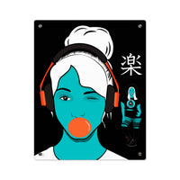 BubblePopElectric by Buy Martian Merch™ Premium Gloss Acrylic Wall Art Featuring The Saucy Martian™ – Vivid. Water-Resistant. Gallery Ready.(11x14, 14x11, 16x20, 20x16)