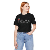 Love Me Like a Martian™ T-Shirt – Unisex Jersey Graphic Tee | Logic & Love Collection