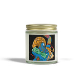 Indigenous Blue Candle – 9oz Coconut Apricot Wax withUp To  20hr Burn | Relaxing Gift for Home, Decor & Self-Care Moments